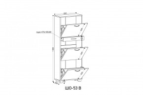 ШО-53 В тумба для обуви в Магнитогорске - magnitogorsk.ok-mebel.com | фото 3