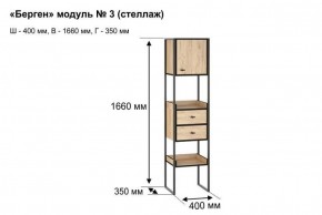 Стеллаж "Берген 3" в Магнитогорске - magnitogorsk.ok-mebel.com | фото 8