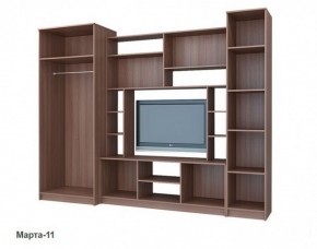 Стенка Марта 11 (Венге/Беленый дуб) в Магнитогорске - magnitogorsk.ok-mebel.com | фото 4