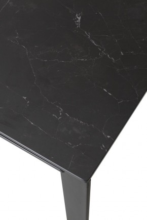 Стол CORNER 120 MATT BLACK MARBLE SOLID CERAMIC / BLACK, ®DISAUR в Магнитогорске - magnitogorsk.ok-mebel.com | фото 5