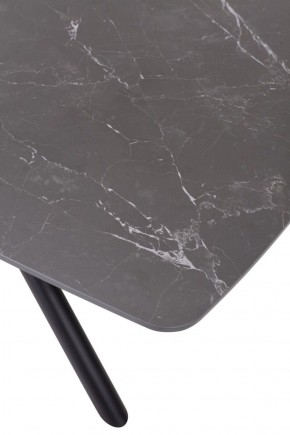 Стол RIVOLI 140 MATT BLACK MARBLE SOLID CERAMIC / BLACK, ®DISAUR в Магнитогорске - magnitogorsk.ok-mebel.com | фото 10