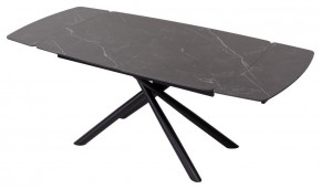 Стол RIVOLI 140 MATT BLACK MARBLE SOLID CERAMIC / BLACK, ®DISAUR в Магнитогорске - magnitogorsk.ok-mebel.com | фото 3