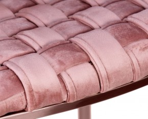 Стул барный DOBRIN EMMA ROSE GOLD, розовый велюр (VF-10) в Магнитогорске - magnitogorsk.ok-mebel.com | фото 9