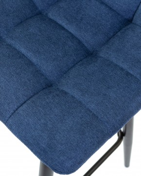 Стул барный DOBRIN NICOLE, черные матовые ножки, синяя ткань (UF860-14B) в Магнитогорске - magnitogorsk.ok-mebel.com | фото 8