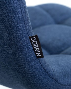 Стул барный DOBRIN NICOLE, черные матовые ножки, синяя ткань (UF860-14B) в Магнитогорске - magnitogorsk.ok-mebel.com | фото 9