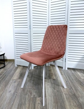 Стул DAIQUIRI BLUVEL-52 PINK / белый каркас, велюр М-City в Магнитогорске - magnitogorsk.ok-mebel.com | фото 7