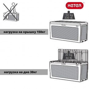 Сундук Samoa Rattan Box 270 L в Магнитогорске - magnitogorsk.ok-mebel.com | фото 5