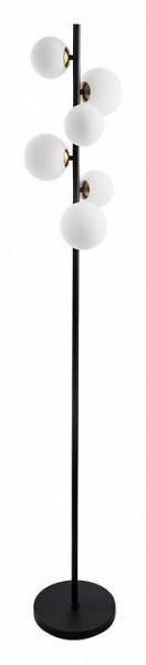 Торшер Arte Lamp Gemini A2243PN-6BK в Магнитогорске - magnitogorsk.ok-mebel.com | фото
