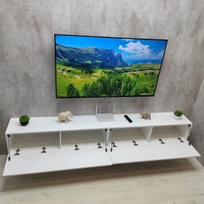 Тумба подвесная под ТВ LINES MTV4-MA 1150 Белый глянец (Белый-M 10.1.1) в Магнитогорске - magnitogorsk.ok-mebel.com | фото 12
