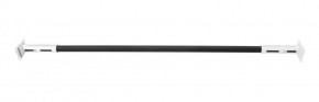 Турник раздвижной 1450-1700 цв. белый-черный FLEXTER PROFI в Магнитогорске - magnitogorsk.ok-mebel.com | фото