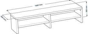 ТВ-тумба Энкель ТВ16, тамбурат, цвет белый в Магнитогорске - magnitogorsk.ok-mebel.com | фото 3