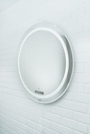 Зеркало Gia 75 white с подсветкой Sansa (SGa1044Z) в Магнитогорске - magnitogorsk.ok-mebel.com | фото 2